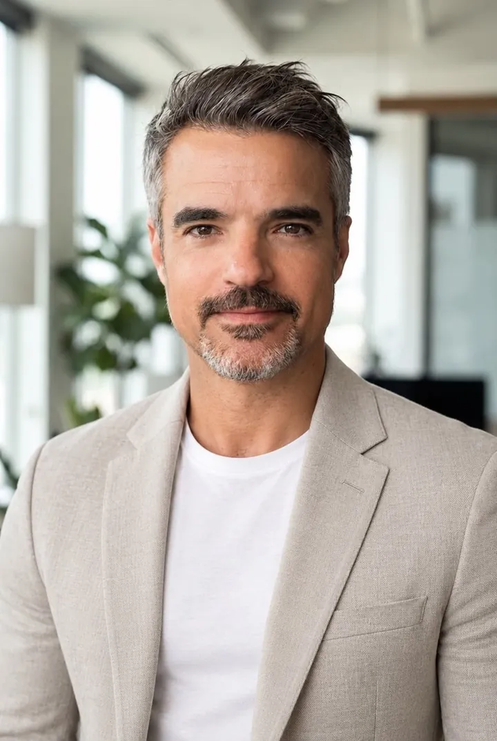 Portrait of Mateus Dal Bello, dental technician and instructor of The Master Model